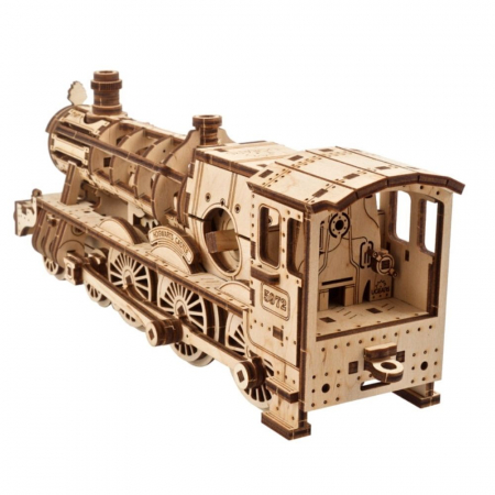 Puzzle 3D Hogwarts  Express din lemn, Ugears [8]