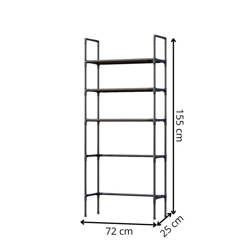 Raft depozitare baie 3 niveluri, pentru masina spalat [3]