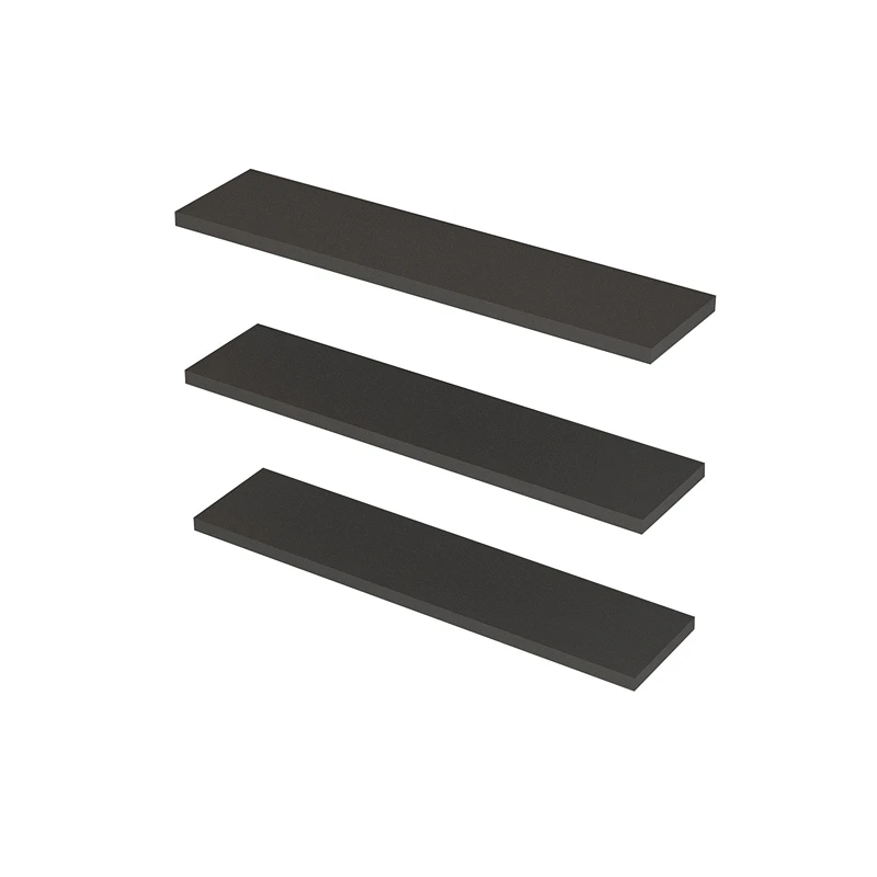 Raft perete antracit, polite suspendate moderne si decor elegant [2]