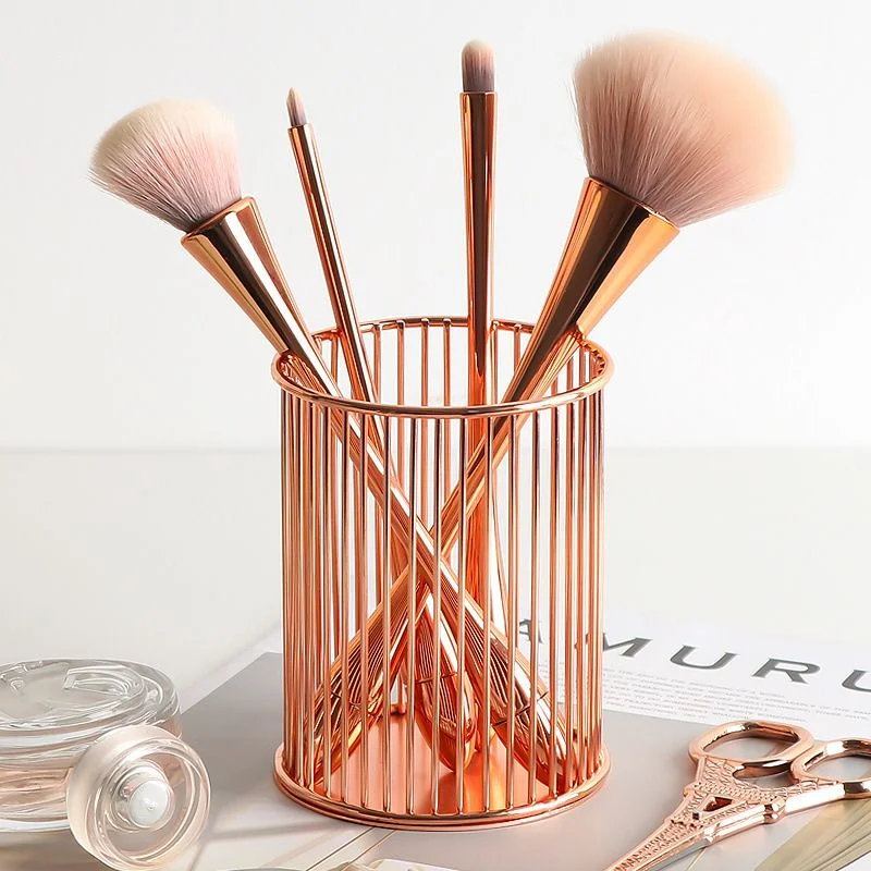 Cele mai noi - Suport birou rose gold metalic – acasa, scoala sau beauty studio