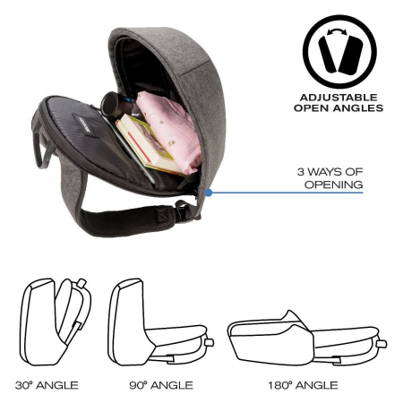 Rucsac antifurt Elle Protective cu alarma si localizare [10]