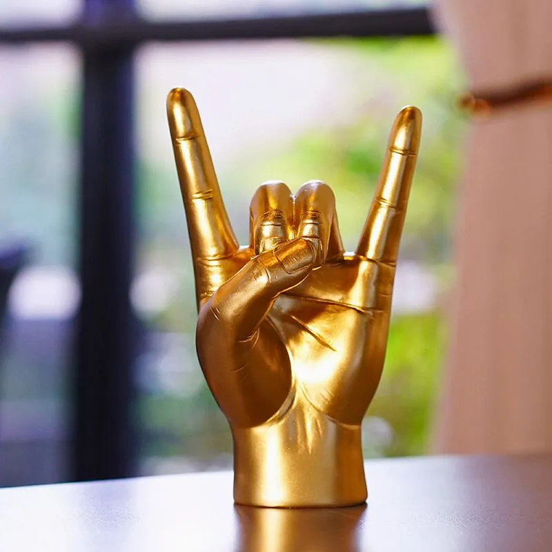 Accesorii birou - Sculptura amuzanta You Rock