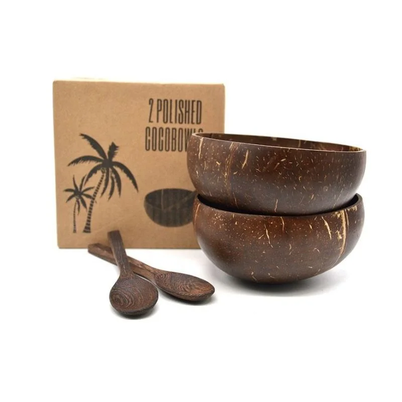 Set 2 boluri din coaja de nuca de cocos [7]