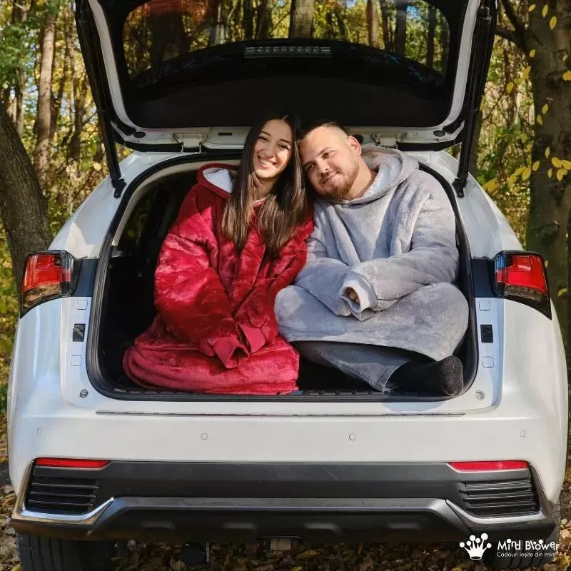 Set 2 paturi cu maneci pentru Cupluri, 135 cm [1]