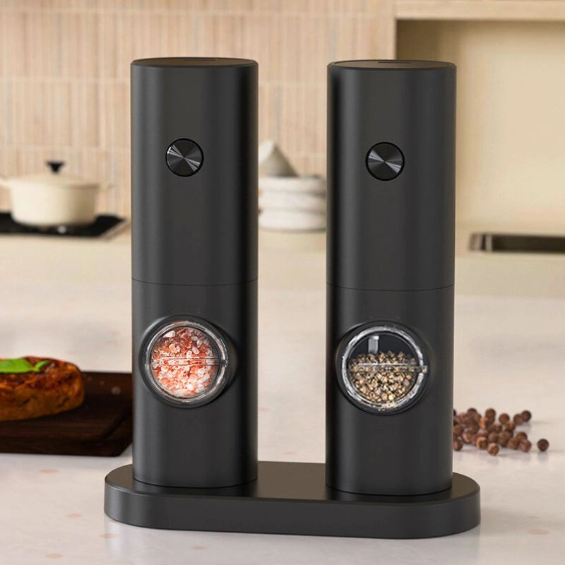Cadouri pentru Mama - Set 2 rasnite electrice pentru sare si piper