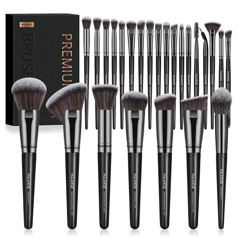 Cadouri Paste - Set 25 pensule machiaj, Feel Gorgeous