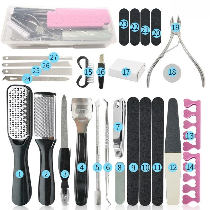 Cadouri pentru Mama - Set 26 piese pedichiura la tine acasa