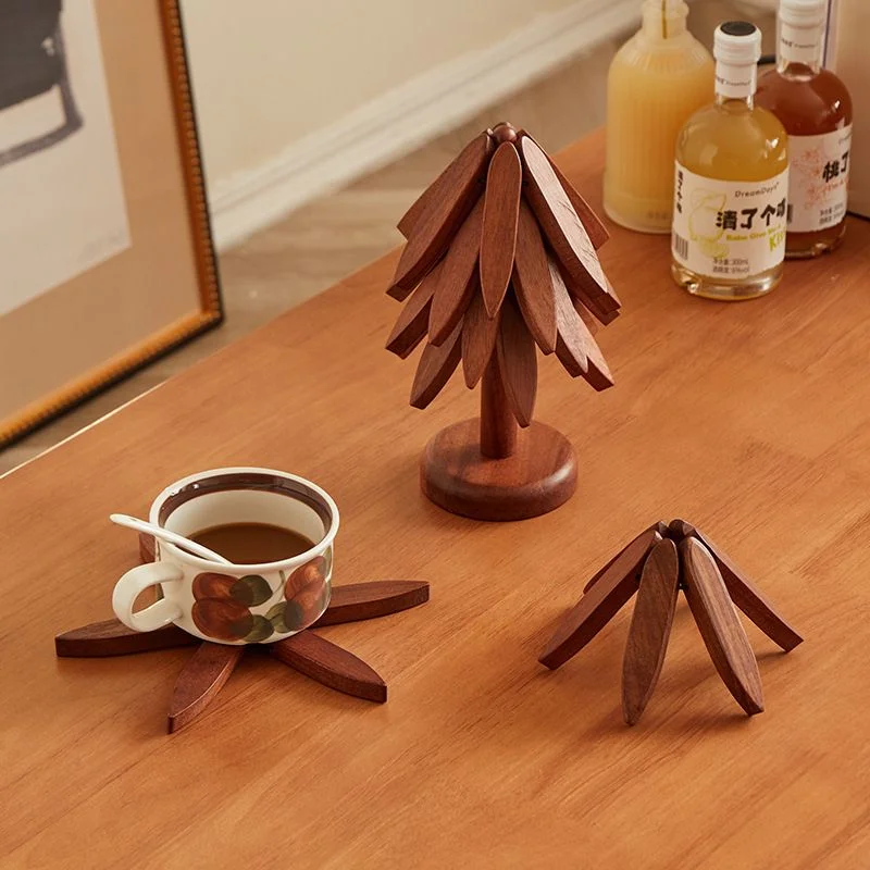 Set 3 suporturi din lemn pentru vase [5]