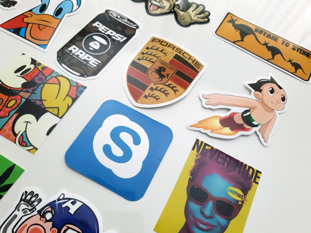 Set 50 stickere amuzante Batause [5]