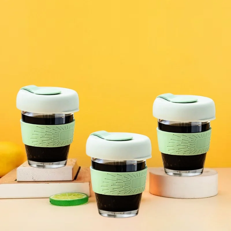Cadouri de Baut - Set 6 pahare portabile cu capac Mint
