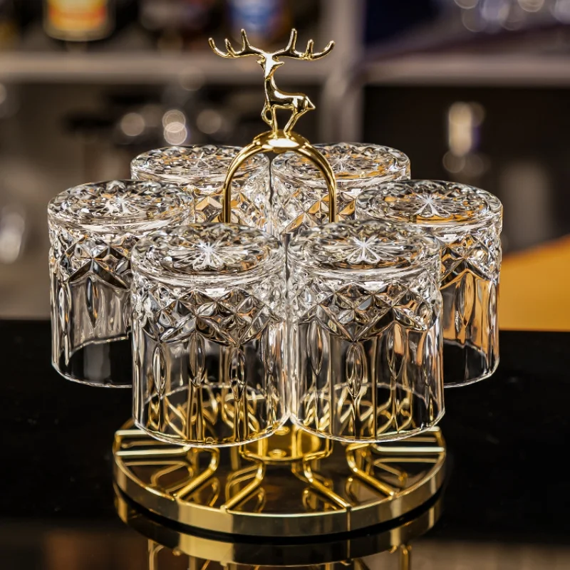 Cadouri pentru Sefi - Set 6 Pahare whiskey Aurora Dream