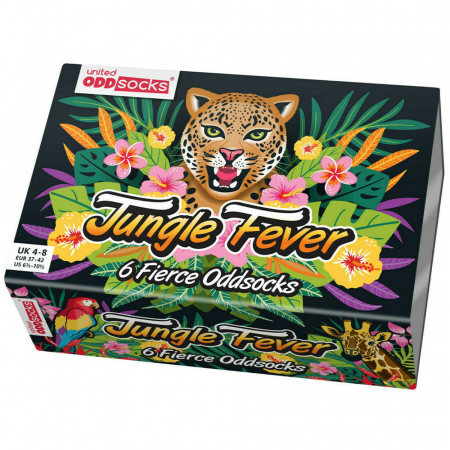 Set 6 sosete colorate Salbatice Jungle fever [5]