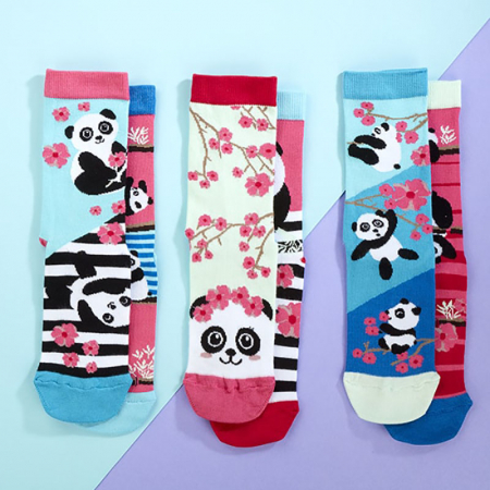 Set 6 sosete colorate Panda Bamboozle [2]