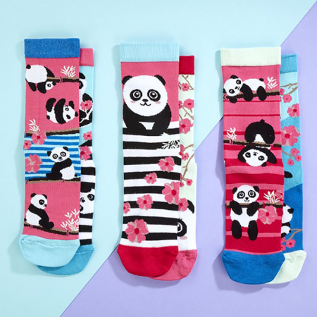 Set 6 sosete colorate Panda Bamboozle [1]