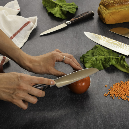 Set cadou 4 cutite de bucatarie Damasqus [1]