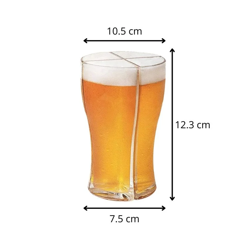 Set cadou 4 pahare bere Cheers [8]