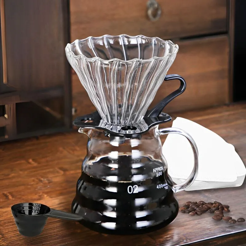 Cadouri pentru Mama - Set cadou 4 piese Cafeaua perfecta V60