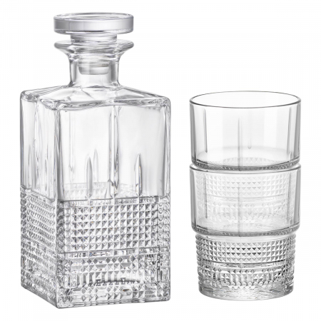 Set cadou decantor Sticla cu sase pahare Novec [2]