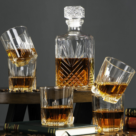 Set cadou decantor Sticla cu sase pahare Selecta [3]