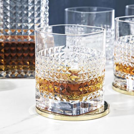 Set cadou decantor Whiskey Sticla cu 4 pahare Elixir [4]