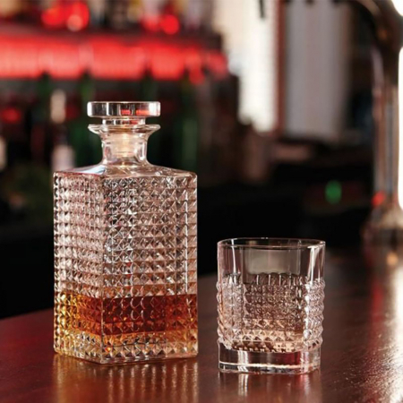 Set cadou decantor Whiskey Sticla cu 4 pahare Elixir [1]