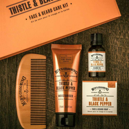 Set cadou kit ingrijire barba, The Scottish Fine Soaps [0]