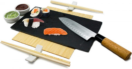 Petrecere - Set cadou platou cu accesorii pentru sushi Expert