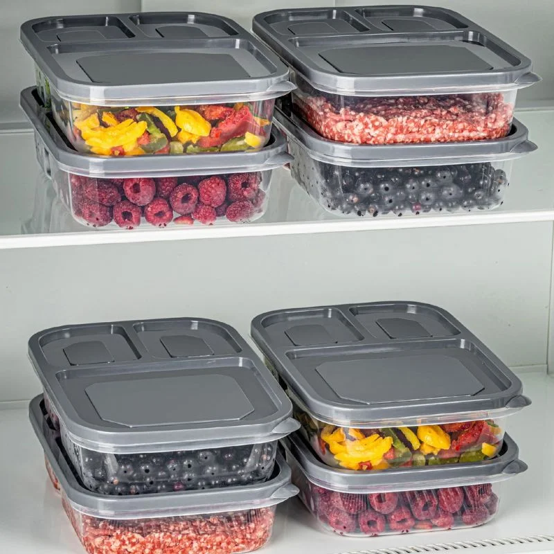 Set cutie de depozitare 8 piese Antracit [0]