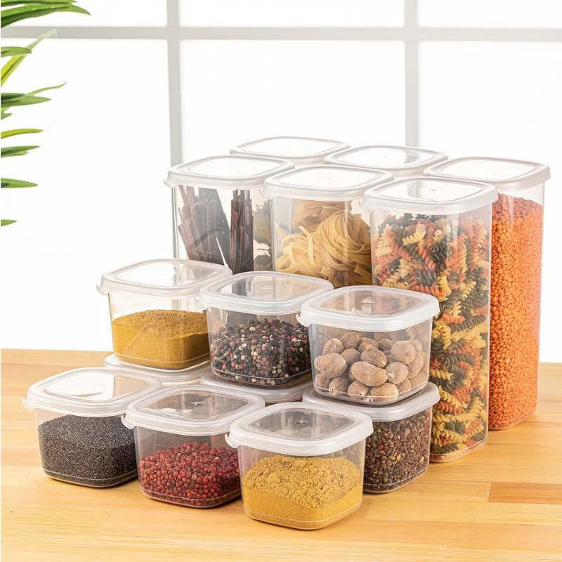 Home & Deco - Set Cutii Organizare Practica Alb - 15 Piese