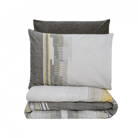 Set lenjerie de pat 200x220 cm, ranforce bumbac, pilota si fete perna [2]
