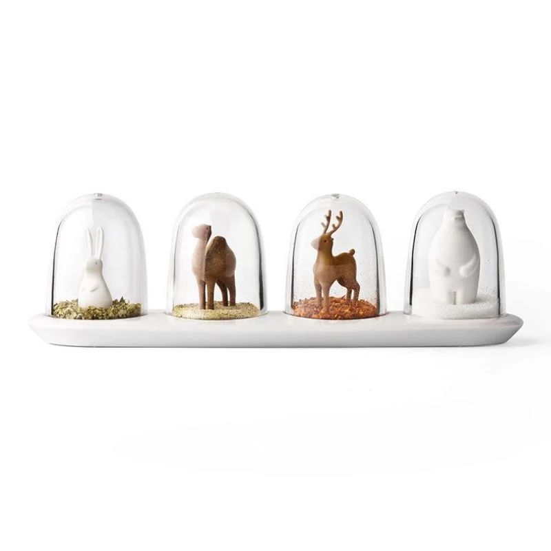 Set recipiente condimente Animale de Poveste [4]