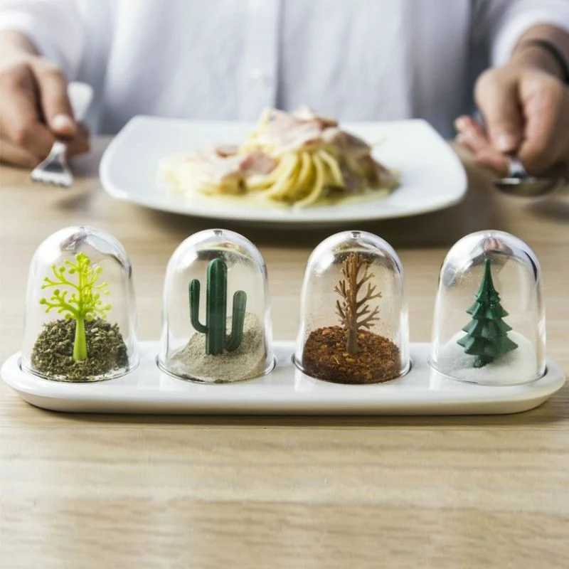 Cadouri pentru Soacra - Set recipiente condimente, Aventura in bucatarie