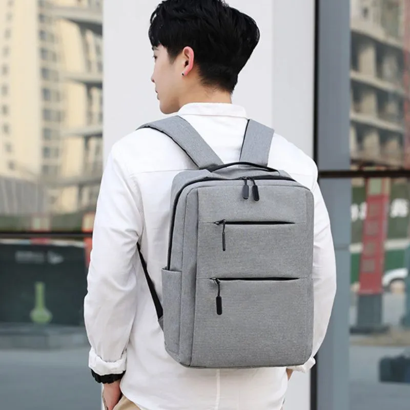 Set Rucsac Triple Power cu USB Gri [3]