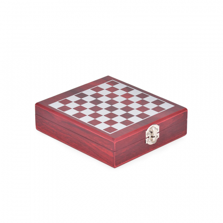 Set sah si accesorii vin Checkmate, Caseta rafinata [17]