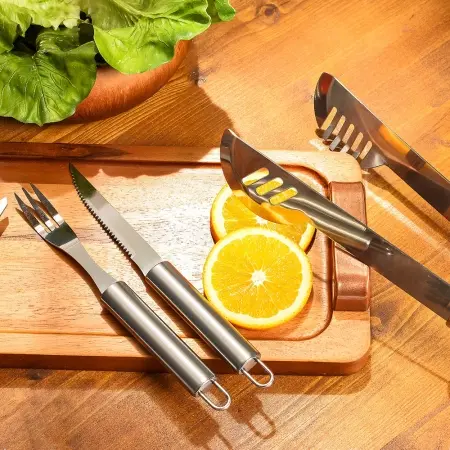 Set ustensile gratar cu Servieta eleganta, 26 piese [14]