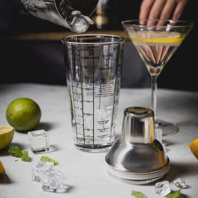 Shaker cocktail din sticla [5]