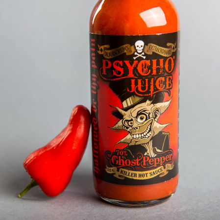 Cadouri Haioase - Sos picant Psycho Juice Ghost Pepper [iuteala 10+]