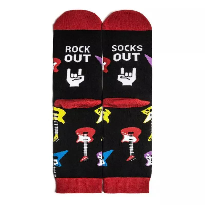 Sosete amuzante pentru rockeri Rock out Socks out [4]