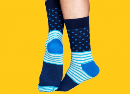 Sosete Happy Socks albastre funky [1]
