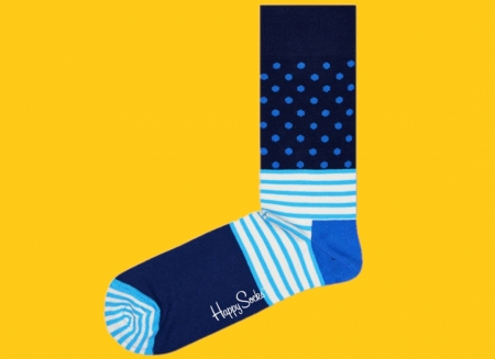 Sosete Happy Socks albastre funky [2]