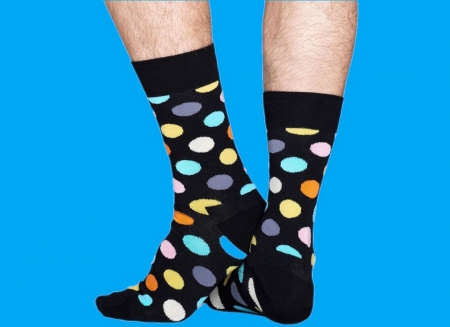 Sosete Happy Socks cu buline vesele [1]