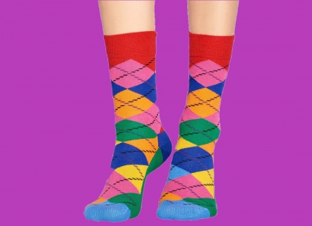 Sosete Happy Socks cu romburi [1]