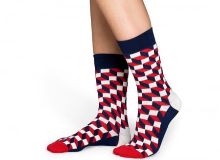 Reduceri traznite - Sosete Happy Socks cu modele geometrice