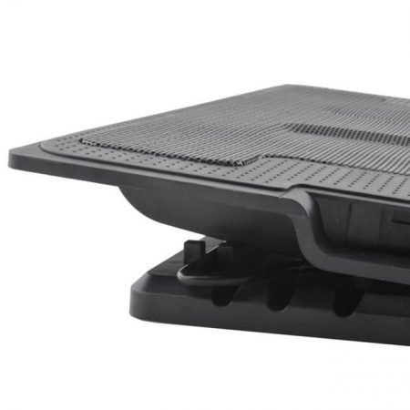 Suport laptop reglabil cu ventilator de racire LED [3]