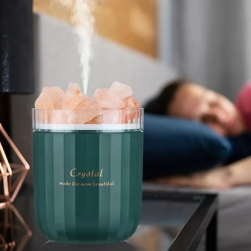 Umidificator portabil cu pietre de sare AromaCrystal [8]