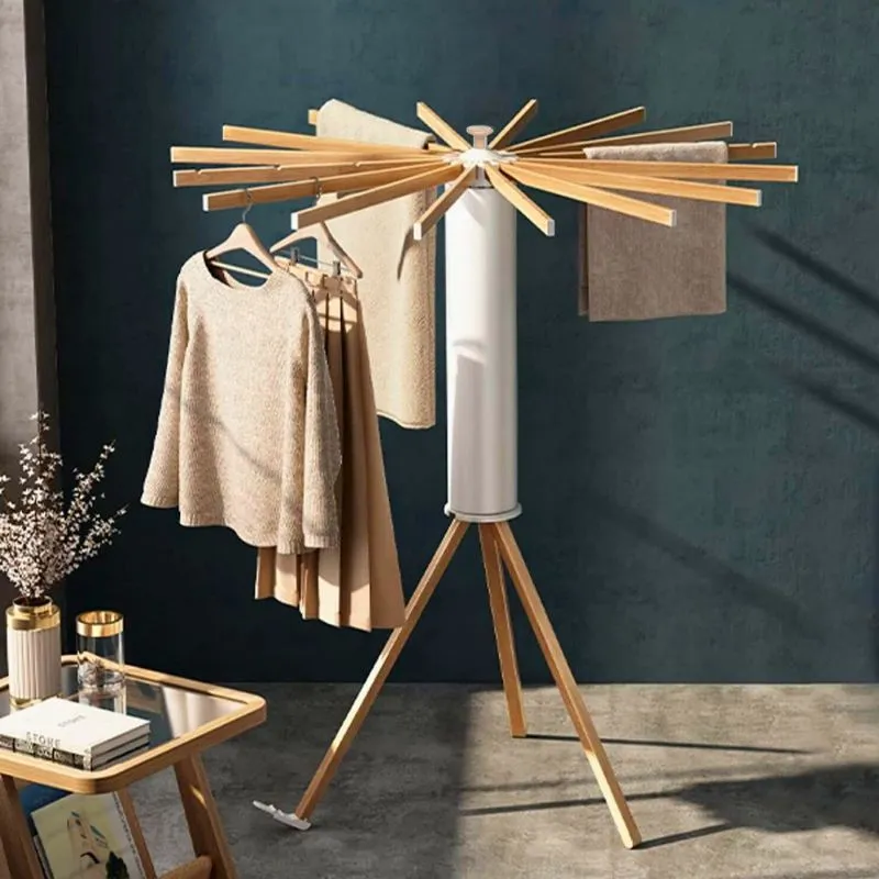 Cadouri pentru Mama - Uscator de rufe pliabil Wood