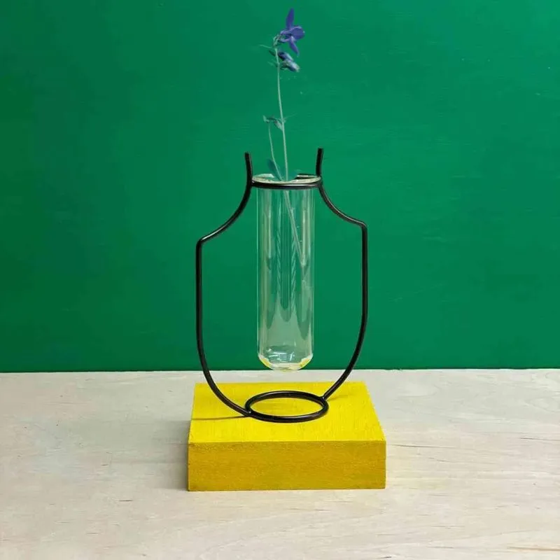 Vaza cu Suport Metalic Paradisul Verde [0]