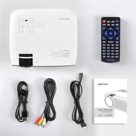 Videoproiector Apeman LC350, 3500 Lumeni [8]