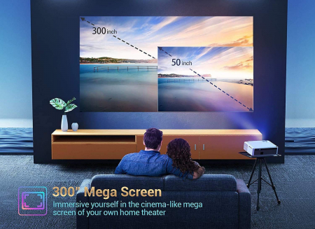 Videoproiector Vankyo Performance 6000 lumeni, cu geanta de transport, HDMI, LED, 1080p Native [5]