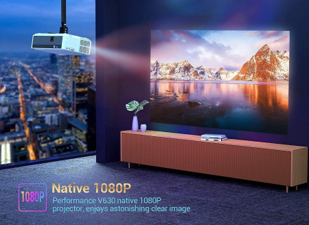Videoproiector Vankyo Performance 6000 lumeni, cu geanta de transport, HDMI, LED, 1080p Native [2]